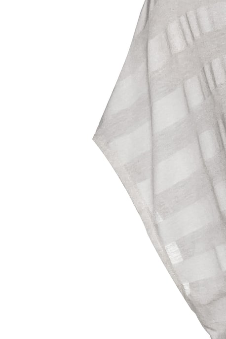 Ecru Semi Sheer Top