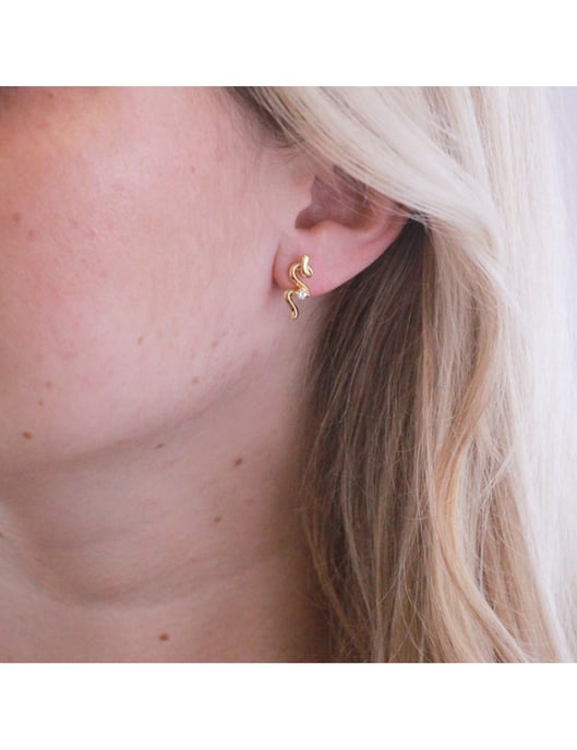 Spiralset - Gold und Kristall - Image 5