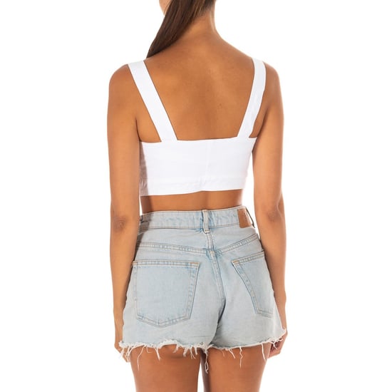 Women's Tank Top with Heart Neckline 10DMT0387