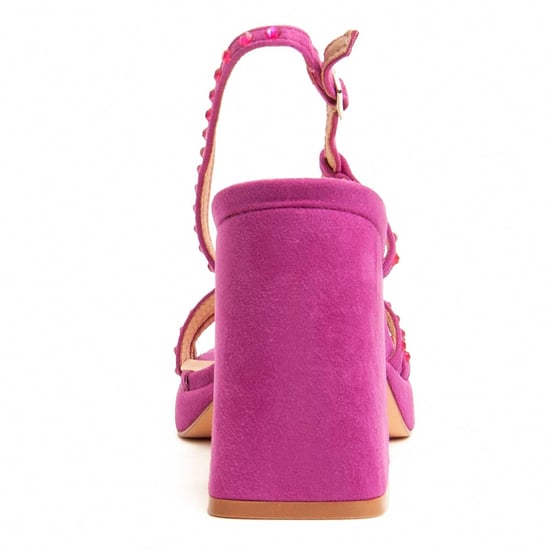 Montevita Absatzsandale Festsand2 in Fuchsia - Image 6