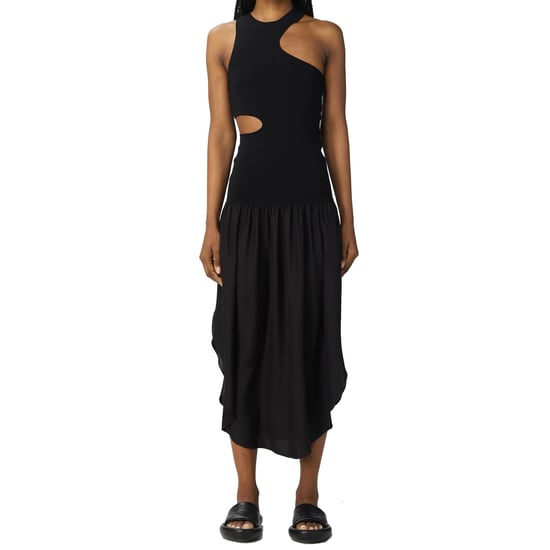 Stella McCartney - Robe longue en soie à découpes - Image 2