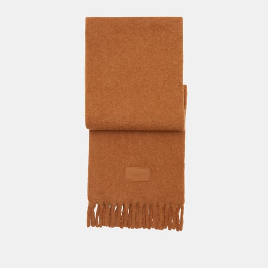 Coach Rubber Patch Brushed Muffler