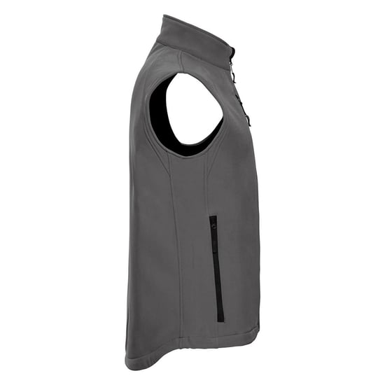 Russell Mens 3 Layer Soft Shell Gilet Jacket (Titanium)