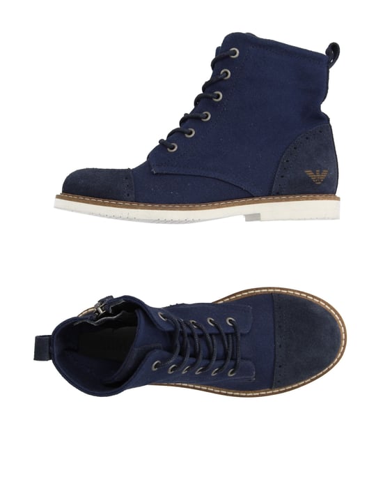 FOOTWEAR Armani Junior Dark blue Boy Bovine