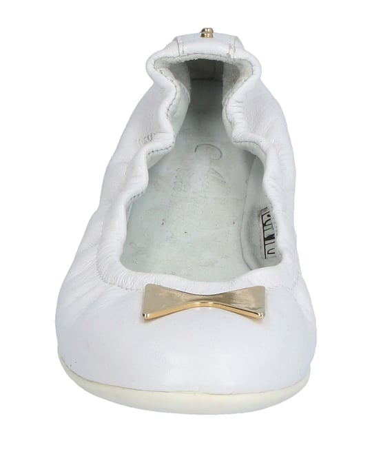 FOOTWEAR Armani Junior White Girl Leather