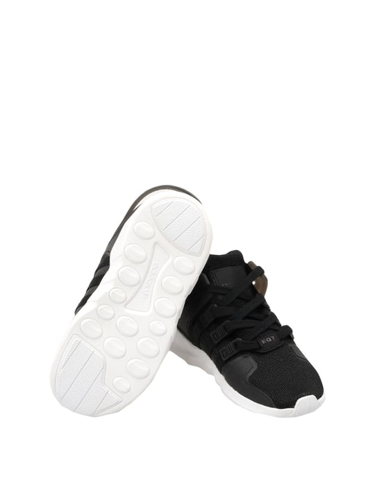 adidas Originals Black Boys' Textile Trainers
