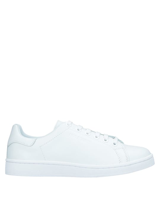 Neil Barrett White Leather Sneakers