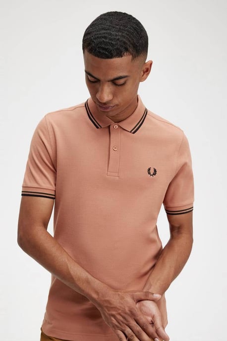 GBFred Perry Regular Fit Polo hellrost - Image 5