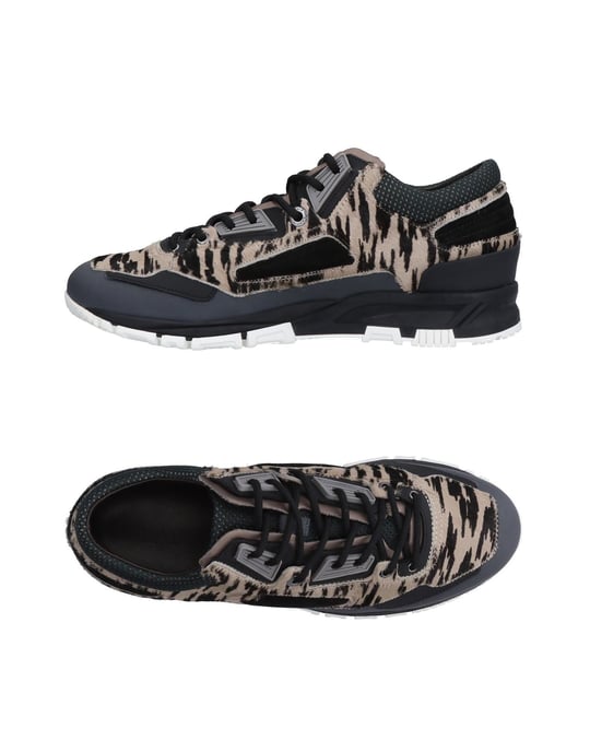 Lanvin Beige Pattern Sneakers