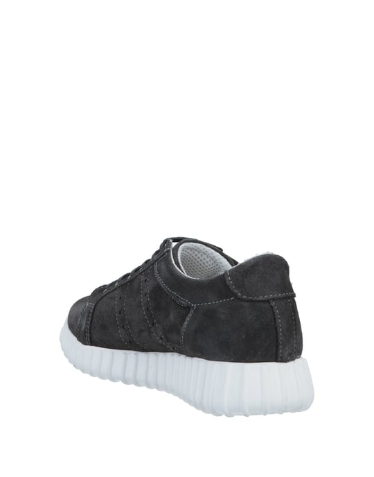Roberto Della Croce Man Low-Top Sneakers Steel Grey Leather