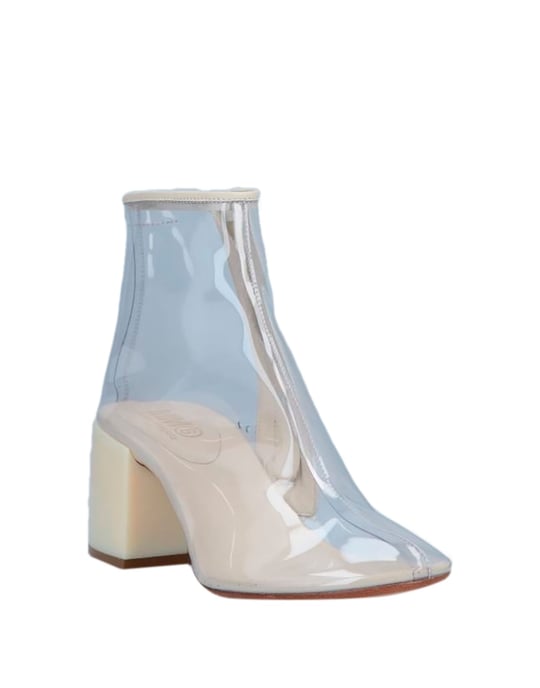 MM6 Maison Margiela Transparent Ankle Boots