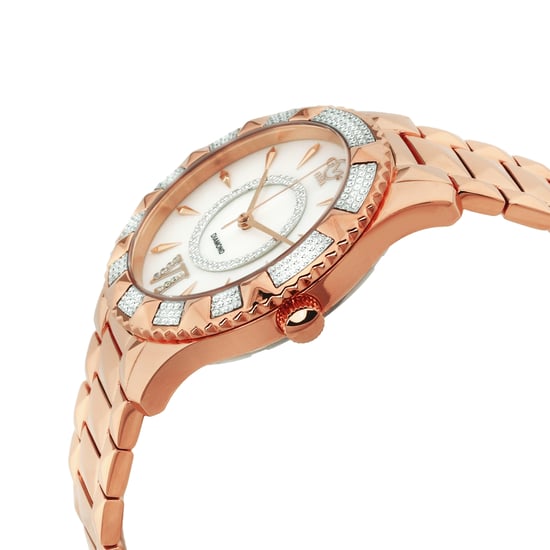GV2 Venice Women's Mother of Pearl Dial IP Rose Gold Stainless Steel Watch - Image 2
