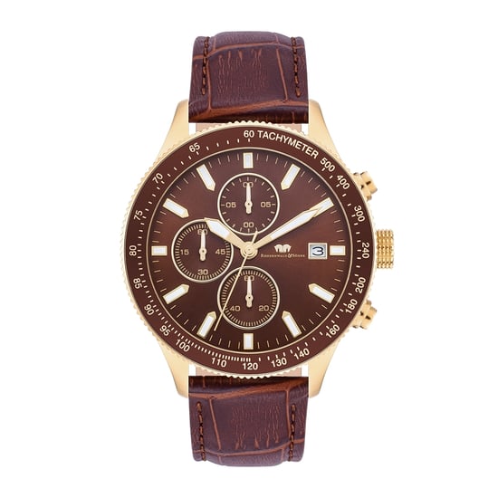 Rhodenwald   Söhne Male Genuine leather Watch 43 mm - Image 1