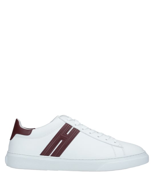 Hogan White Leather Sneakers