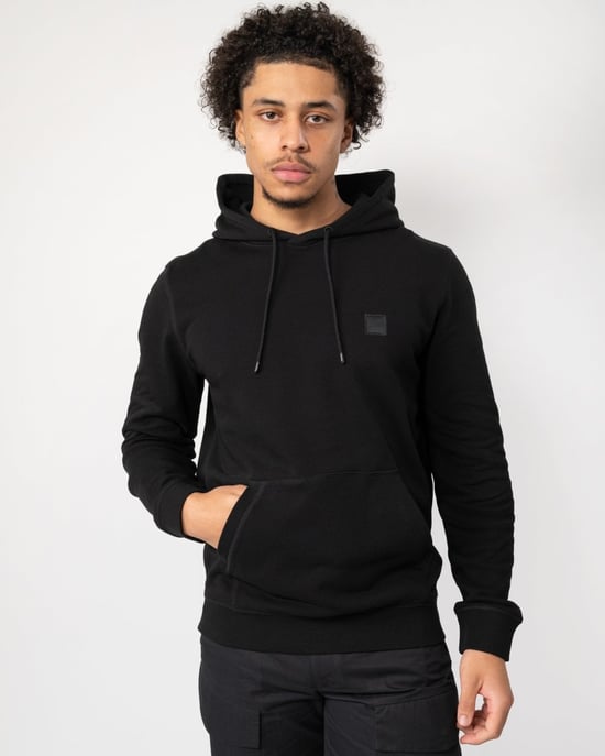BOSS Orange Wetalk Herren Pullover Hoodie mit Logo-Patch NOS - Image 1