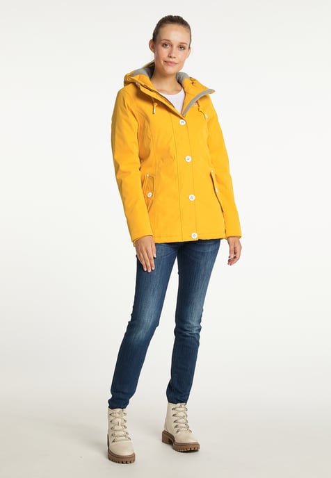 ICEBOUND Serie clima Iglu Winterjacke Damen Senf - Image 4