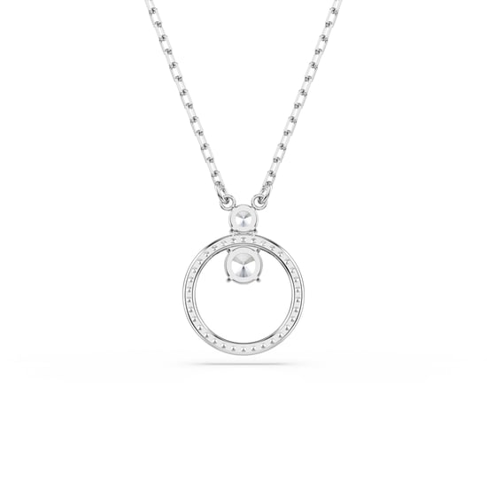 Swarovski 'Dextera' Damen-Halskette aus Metall - Silber 5692261 - Image 4