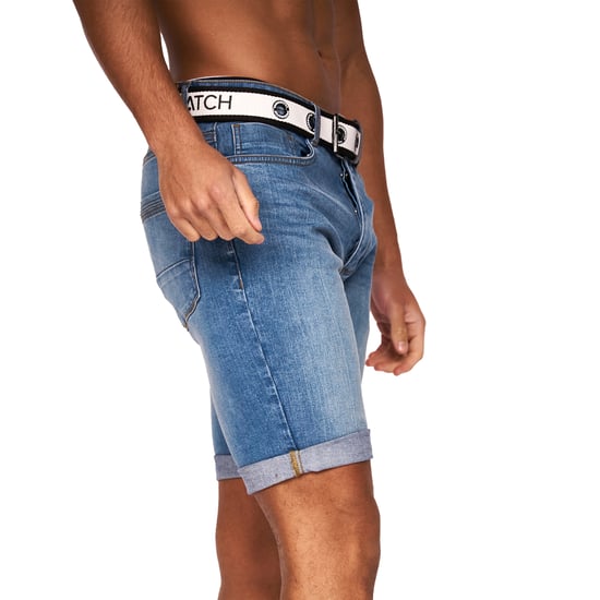 Crosshatch - "Reestier" Shorts für Herren (Helle Waschung) - Image 4