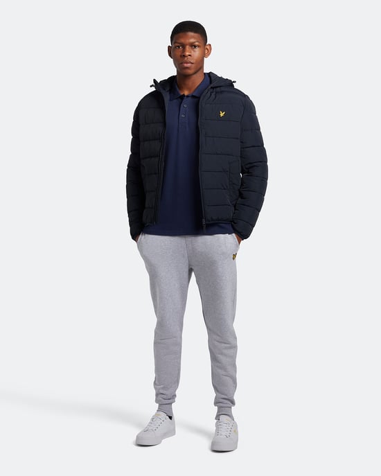Lyle & Scott Schlichtes Poloshirt in Marineblau - Image 2
