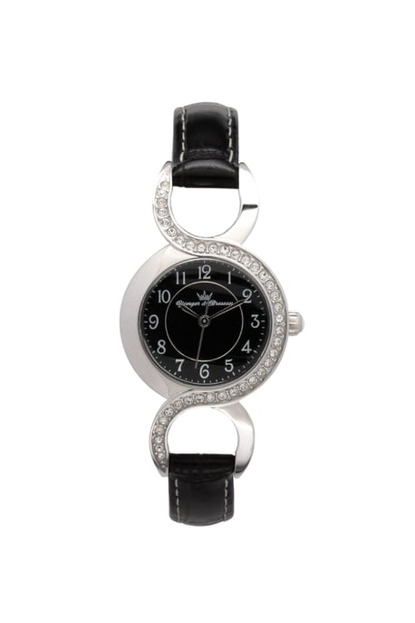 Yonger and Bresson Black Band with Black Dial
