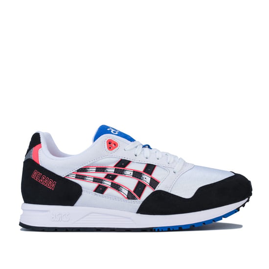 Men's Asics GELSAGA Trainers in White Black