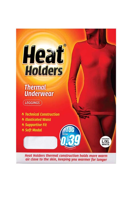 Heat Holders - Ladies Cotton Thermal Underwear Leggings Long Johns