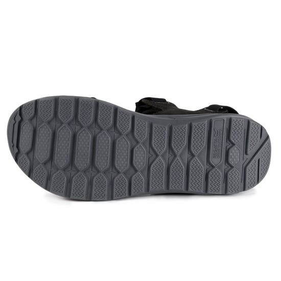 Regatta - Herren Sandalen "Marine", Leder (Schwarz/Granitgrau) - Image 5
