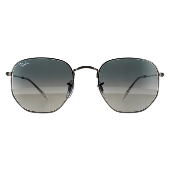 Lunettes de soleil Ray-Ban Hexagonal RB3548N 004/71 GUNMETAL GRY DROY GRY - Image 1
