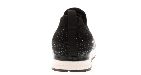 Hush Puppies Ennis Stoff Damen Schwarz Sneakers - Image 4