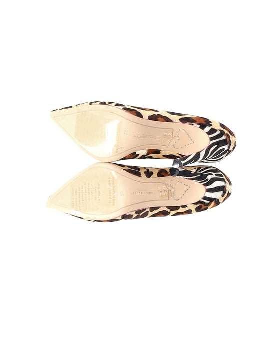 Sophia Webster Rio Pumps aus Ponyfell in Tiermuster - Image 3