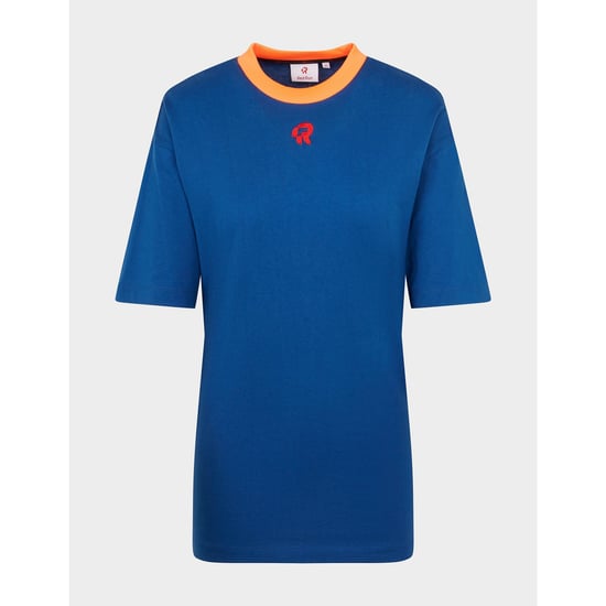 Women's Red Run Elektra Oversized T-Shirt in Navy
