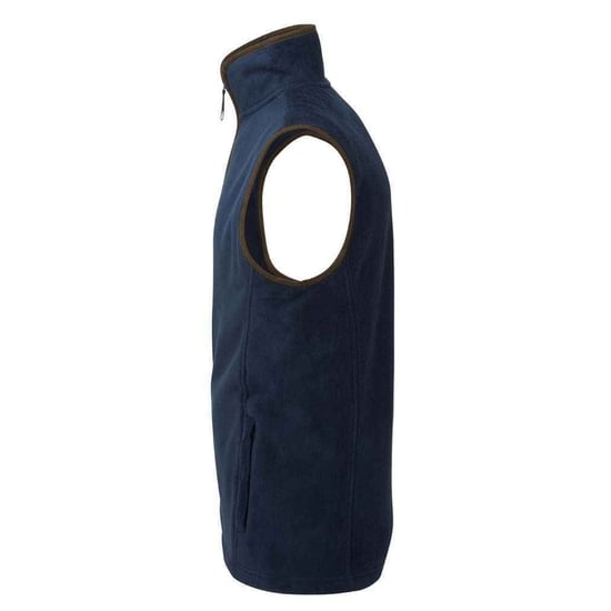 Premier Herren Artisan Fleece-Weste (Marine/Braun) - Image 3