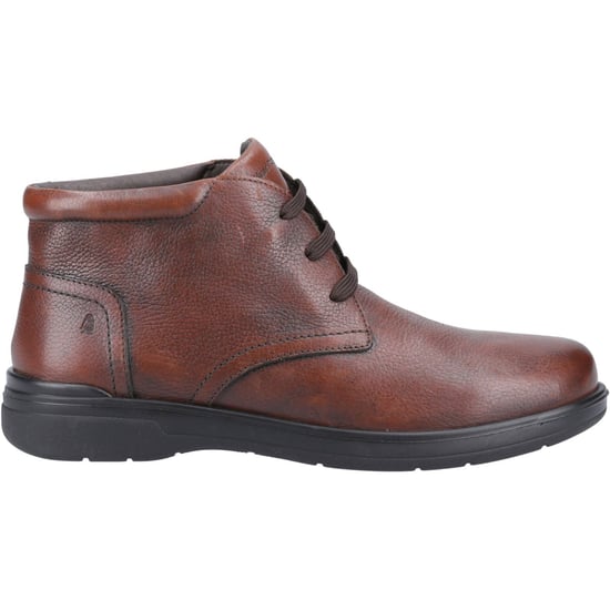 Hush Puppies Malcolm Leder Herren Stiefel Braun - Image 5