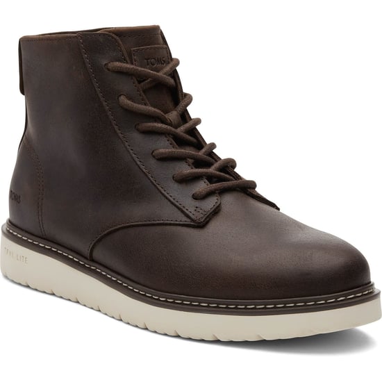 TOMS Navi TRVL Lite Ranger Leder Herren Stiefel Dunkelbraun - Image 1