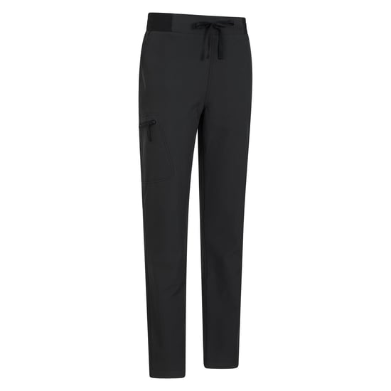 Mountain Warehouse Womens/Ladies Adventure Water Resistant Hiking Trousers (Black)