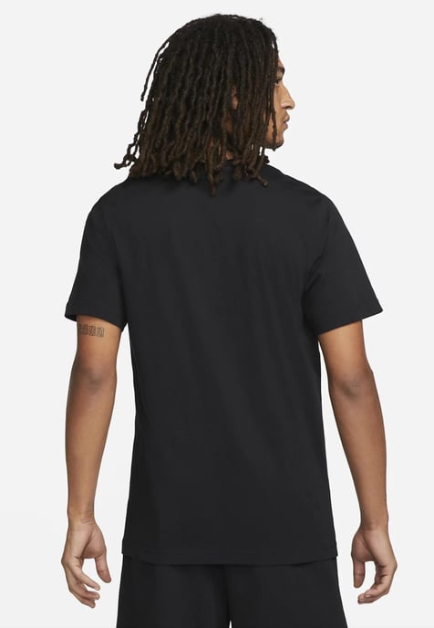 Nike Sportswear Hybrid Herren-T-Shirt in Schwarz - Image 2