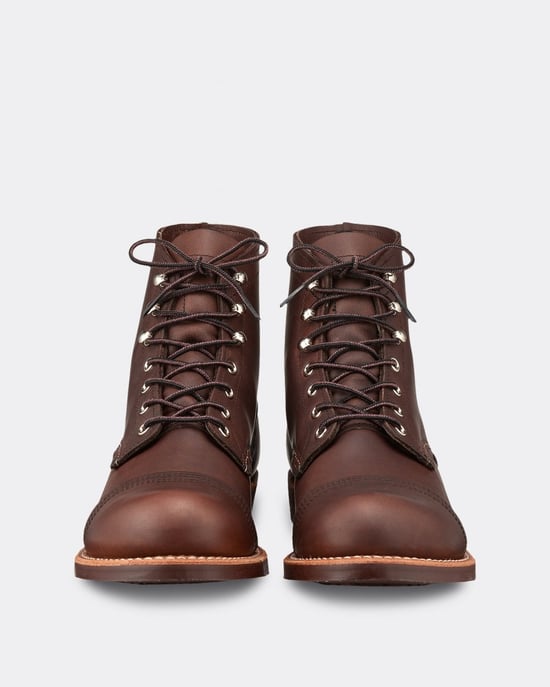 Red Wing Schuhe Iron Ranger Braun Amber Herren Stiefel - Image 2
