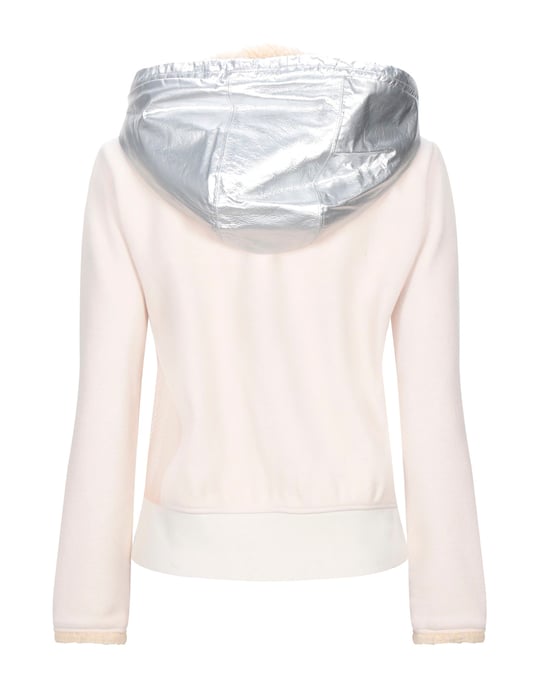 Paco Rabanne Ivory Techno Fabric Hoodie