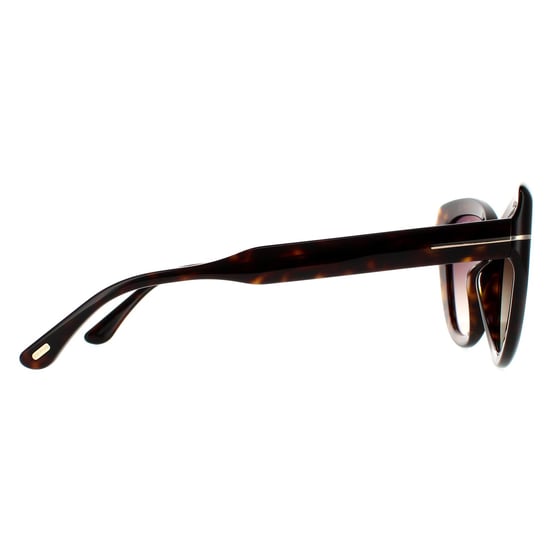 Tom Ford Cat Eye Damen Dunkel Havanna Braun Verlauf - Image 4