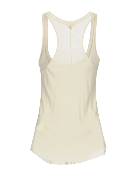 Cycle Women's Vests Ivory Cotton