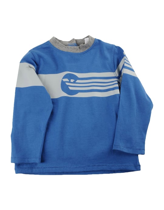 TOPWEAR Armani Junior Azure Boy Cotton