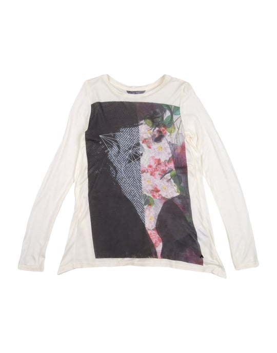 TOPWEAR Guess Ivory Girl Modal