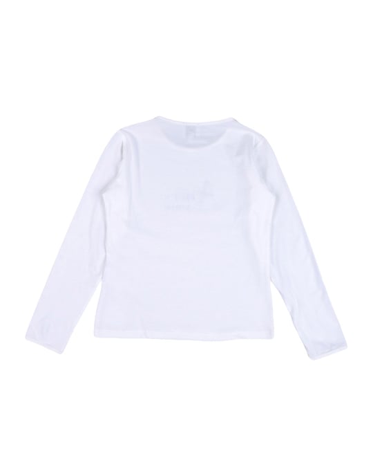 TOPWEAR Armani Junior White Girl Cotton