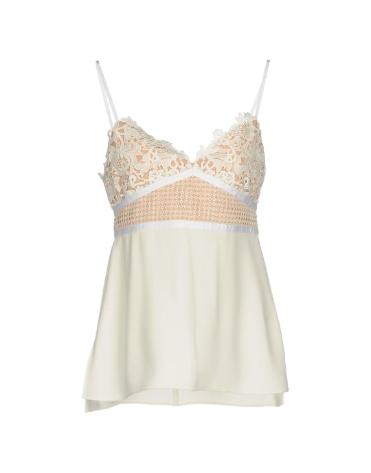Theory Ivory Lace Camisole