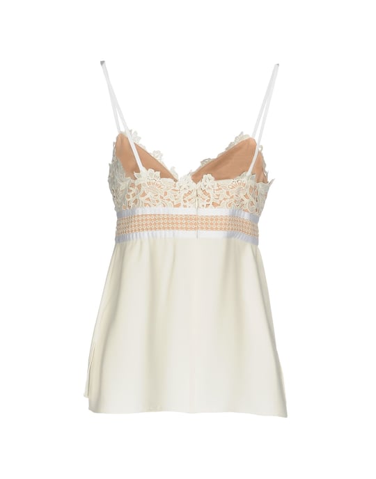 Theory Ivory Lace Camisole