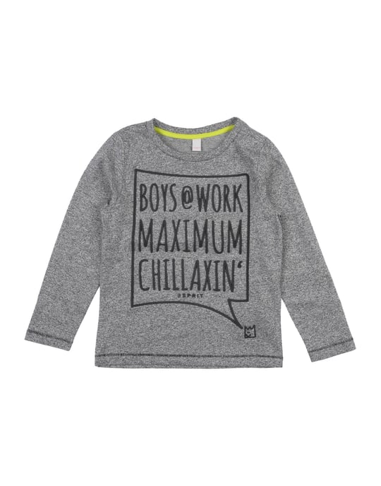 TOPWEAR Esprit Grey Boy Polyester