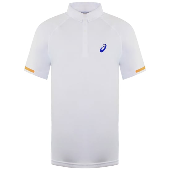 Asics Athlete Herren Weißes Tennispoloshirt - Image 1