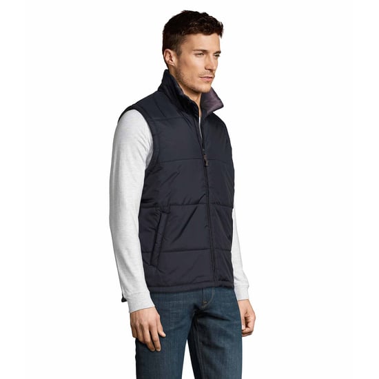 SOLS Warm Unisex wattierte Bodywarmer Jacke (Marine) - Image 4