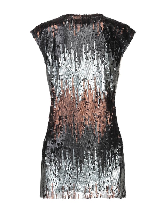 Kaos Jeans Grey Sequin Top