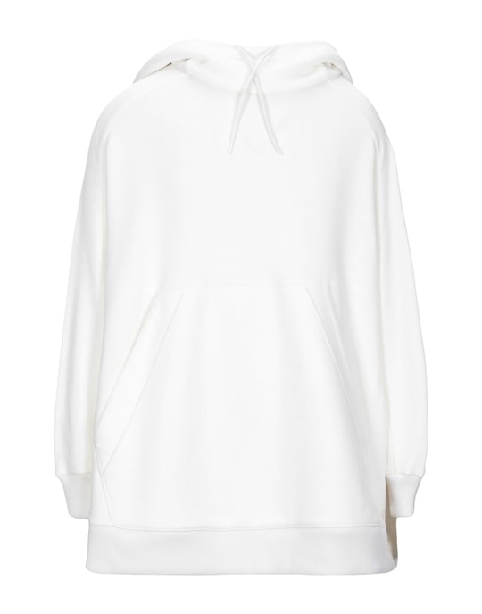 Y-3 White Cotton Hoodie